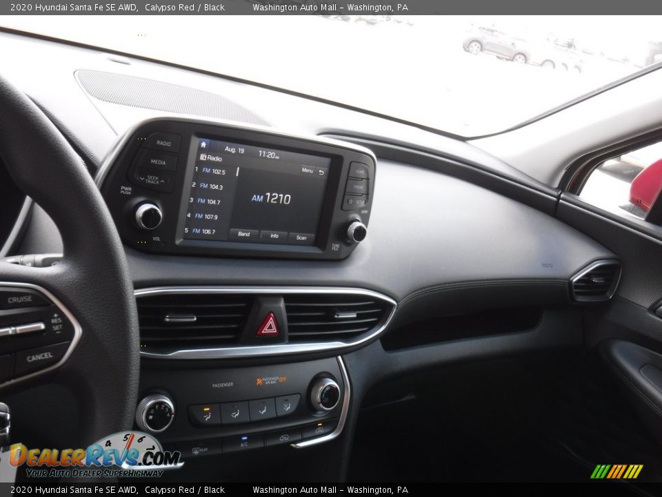 2020 Hyundai Santa Fe SE AWD Calypso Red / Black Photo #14