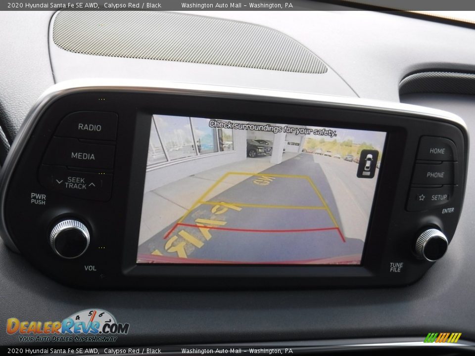 2020 Hyundai Santa Fe SE AWD Calypso Red / Black Photo #15