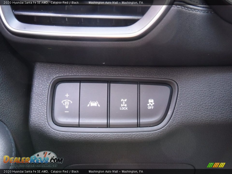 2020 Hyundai Santa Fe SE AWD Calypso Red / Black Photo #19
