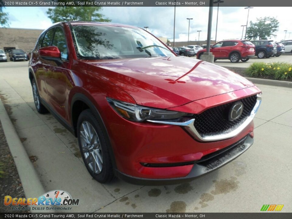 2020 Mazda CX-5 Grand Touring AWD Soul Red Crystal Metallic / Parchment Photo #1