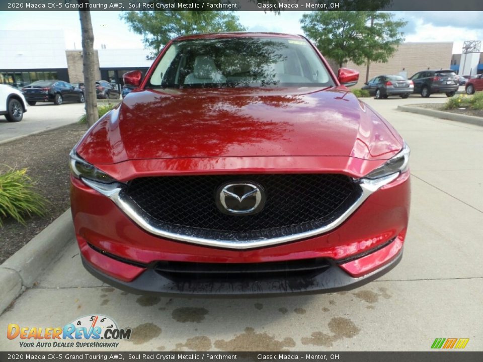 2020 Mazda CX-5 Grand Touring AWD Soul Red Crystal Metallic / Parchment Photo #2