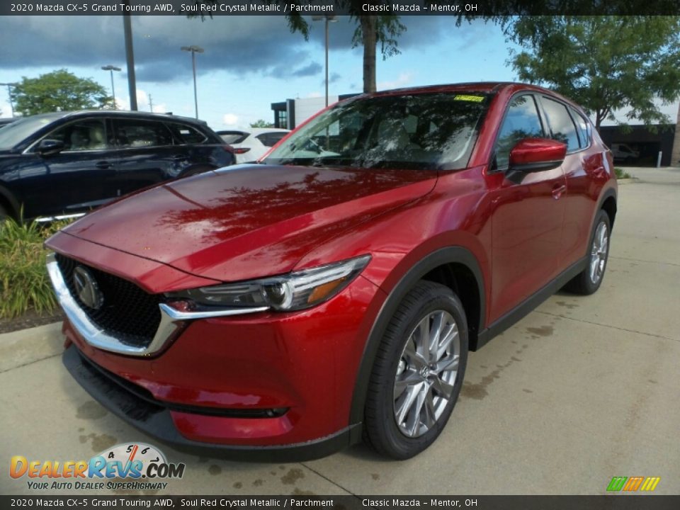 2020 Mazda CX-5 Grand Touring AWD Soul Red Crystal Metallic / Parchment Photo #3