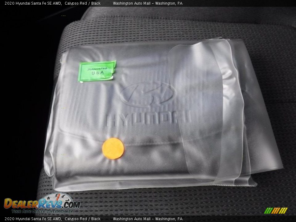 2020 Hyundai Santa Fe SE AWD Calypso Red / Black Photo #22