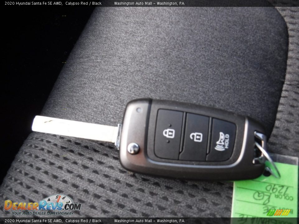 2020 Hyundai Santa Fe SE AWD Calypso Red / Black Photo #23