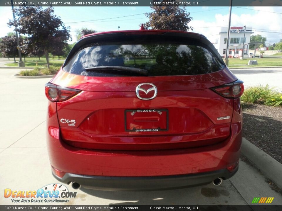 2020 Mazda CX-5 Grand Touring AWD Soul Red Crystal Metallic / Parchment Photo #6