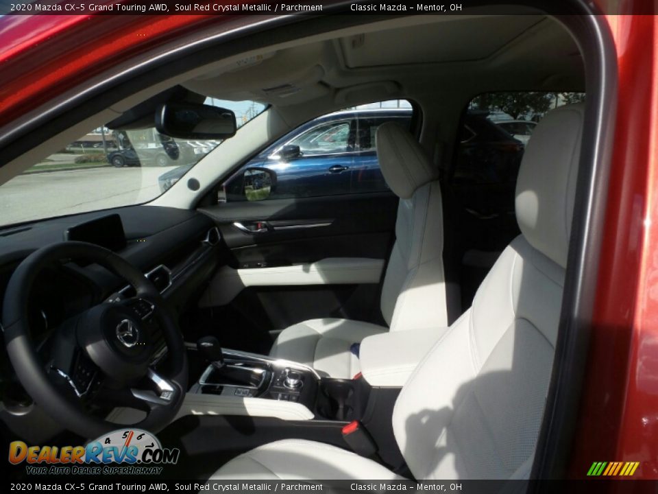 2020 Mazda CX-5 Grand Touring AWD Soul Red Crystal Metallic / Parchment Photo #8
