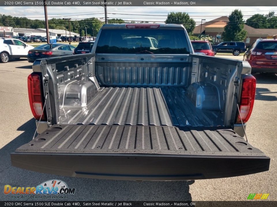 2020 GMC Sierra 1500 SLE Double Cab 4WD Satin Steel Metallic / Jet Black Photo #8