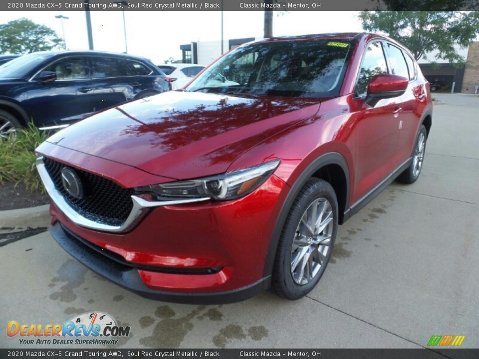2020 Mazda CX-5 Grand Touring AWD Soul Red Crystal Metallic / Black Photo #3