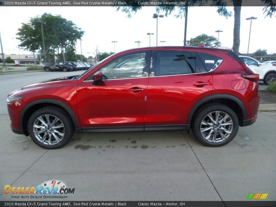 2020 Mazda CX-5 Grand Touring AWD Soul Red Crystal Metallic / Black Photo #4