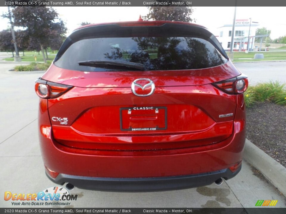 2020 Mazda CX-5 Grand Touring AWD Soul Red Crystal Metallic / Black Photo #6