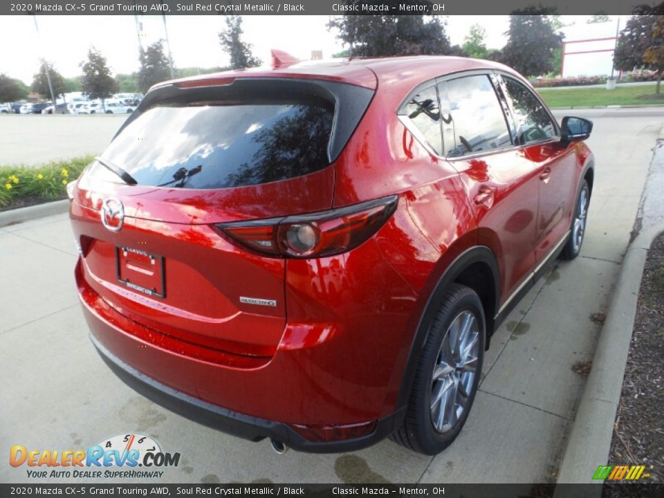 2020 Mazda CX-5 Grand Touring AWD Soul Red Crystal Metallic / Black Photo #7
