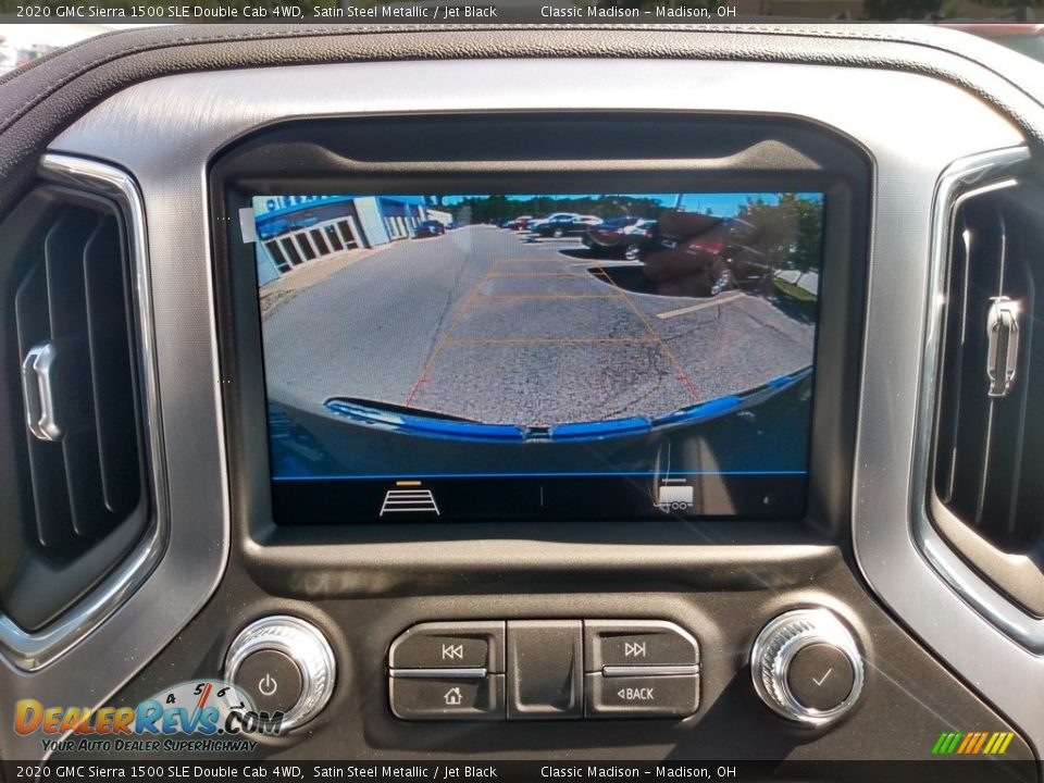 2020 GMC Sierra 1500 SLE Double Cab 4WD Satin Steel Metallic / Jet Black Photo #20