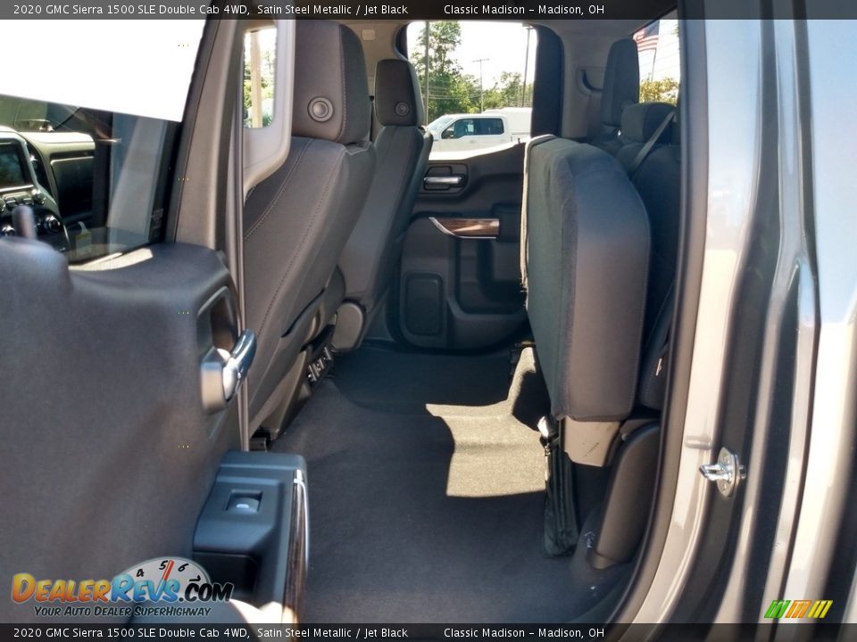 2020 GMC Sierra 1500 SLE Double Cab 4WD Satin Steel Metallic / Jet Black Photo #22