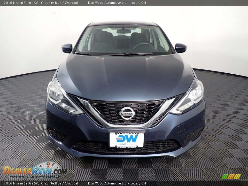 2016 Nissan Sentra SV Graphite Blue / Charcoal Photo #4