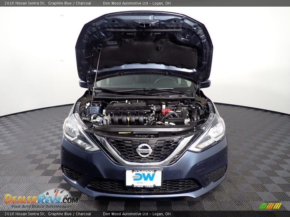 2016 Nissan Sentra SV Graphite Blue / Charcoal Photo #5