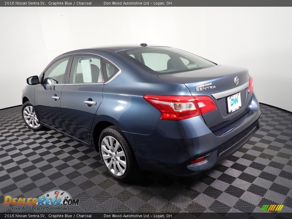 Graphite Blue 2016 Nissan Sentra SV Photo #10