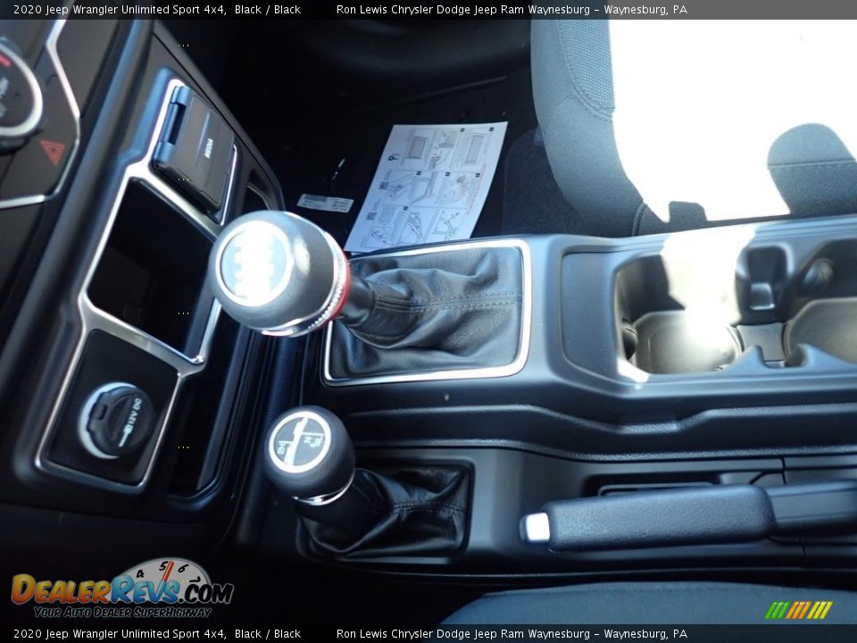 2020 Jeep Wrangler Unlimited Sport 4x4 Black / Black Photo #20
