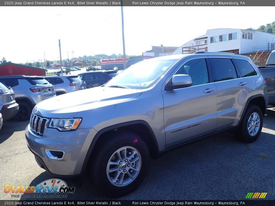 2020 Jeep Grand Cherokee Laredo E 4x4 Billet Silver Metallic / Black Photo #1