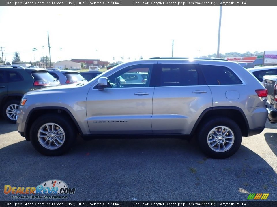 2020 Jeep Grand Cherokee Laredo E 4x4 Billet Silver Metallic / Black Photo #2