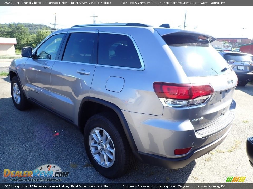 2020 Jeep Grand Cherokee Laredo E 4x4 Billet Silver Metallic / Black Photo #3