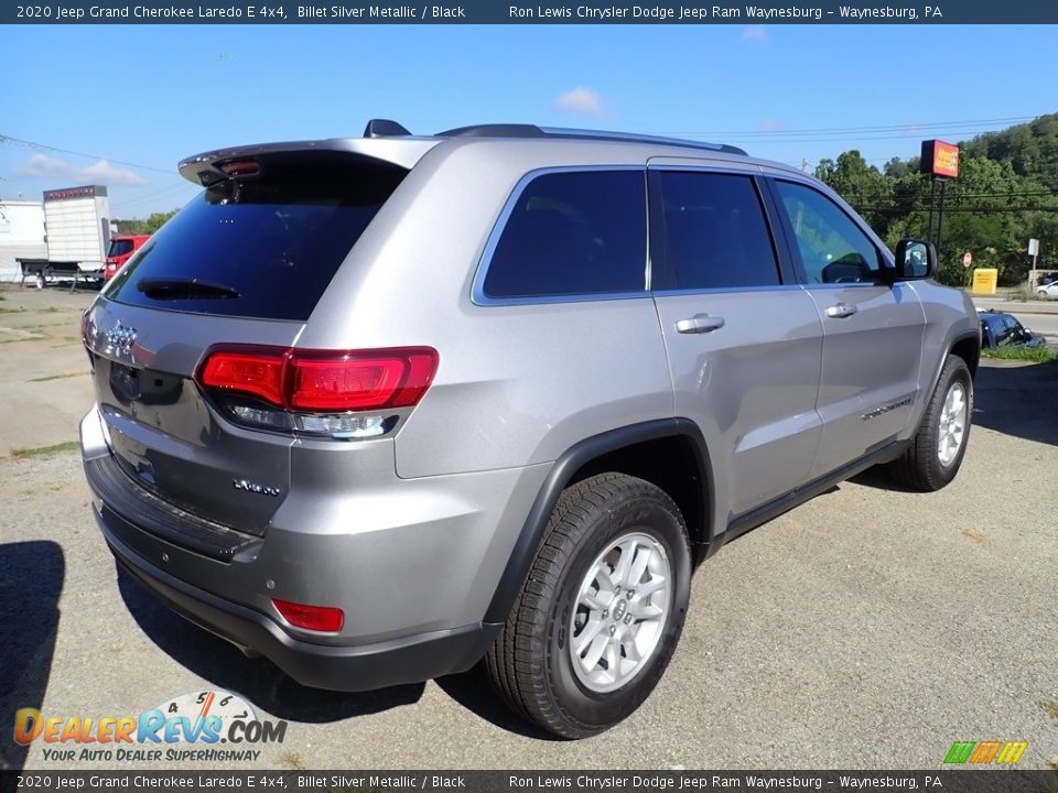 2020 Jeep Grand Cherokee Laredo E 4x4 Billet Silver Metallic / Black Photo #4