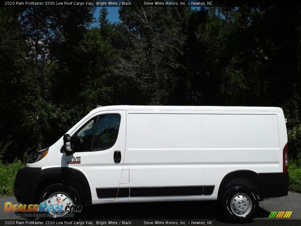 2020 Ram ProMaster 1500 Low Roof Cargo Van Bright White / Black Photo #1
