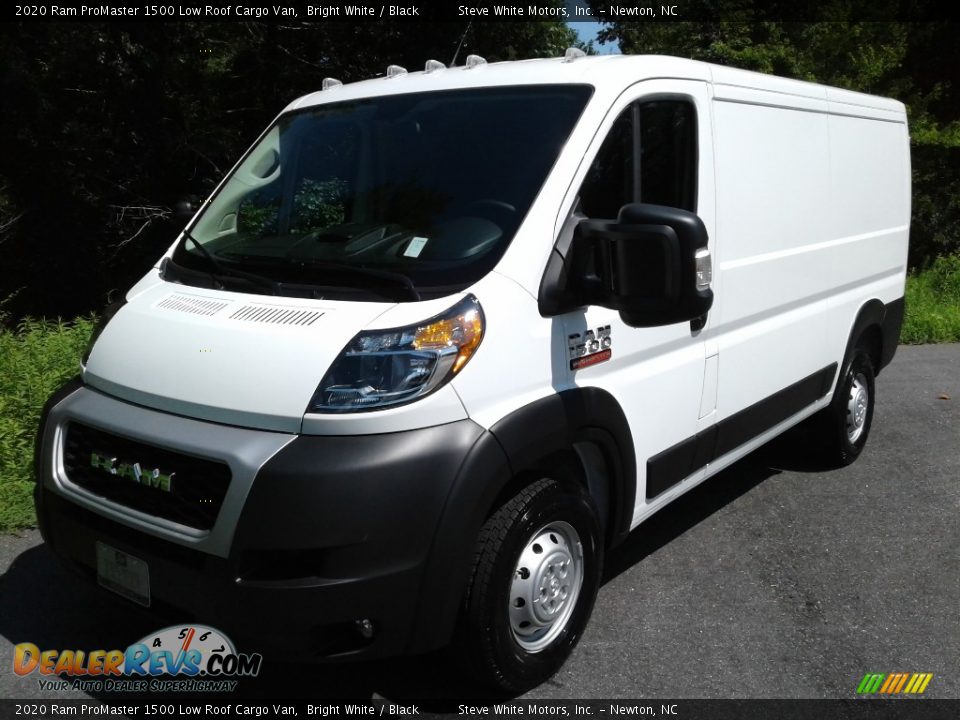 2020 Ram ProMaster 1500 Low Roof Cargo Van Bright White / Black Photo #2