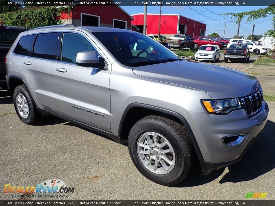 2020 Jeep Grand Cherokee Laredo E 4x4 Billet Silver Metallic / Black Photo #6