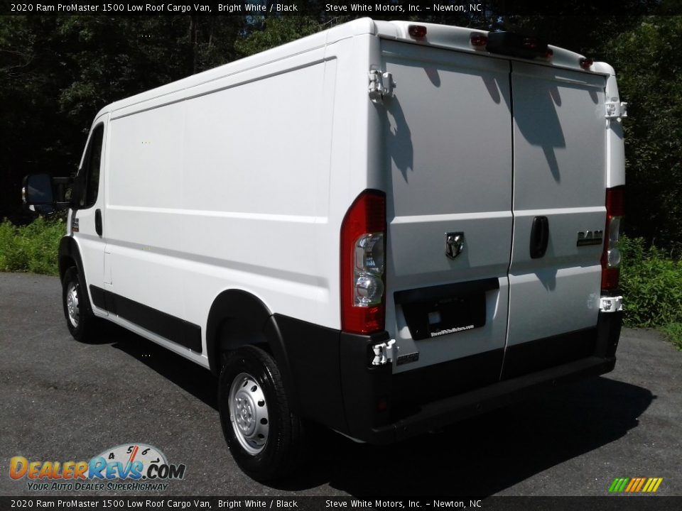 2020 Ram ProMaster 1500 Low Roof Cargo Van Bright White / Black Photo #8