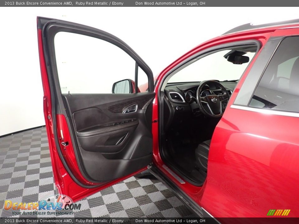 2013 Buick Encore Convenience AWD Ruby Red Metallic / Ebony Photo #31