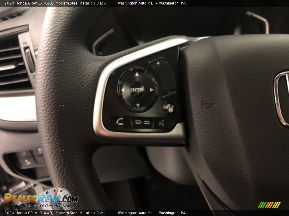 2020 Honda CR-V LX AWD Modern Steel Metallic / Black Photo #7