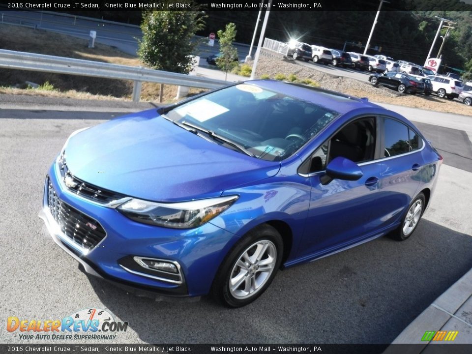 2016 Chevrolet Cruze LT Sedan Kinetic Blue Metallic / Jet Black Photo #13