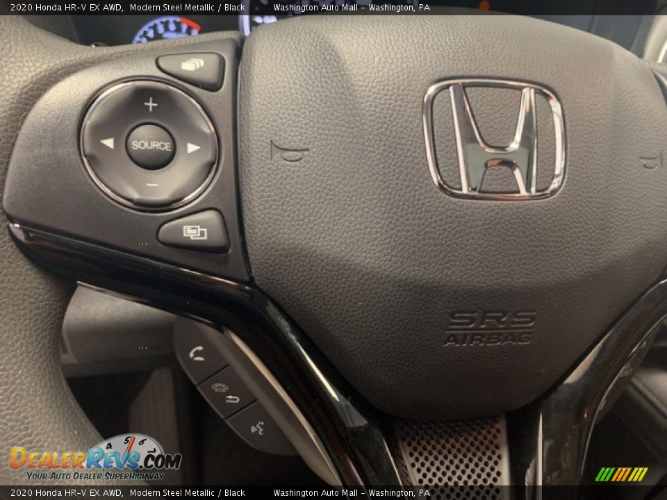 2020 Honda HR-V EX AWD Modern Steel Metallic / Black Photo #6