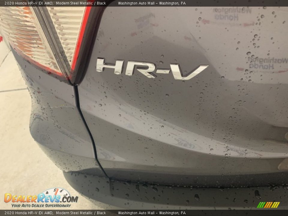 2020 Honda HR-V EX AWD Modern Steel Metallic / Black Photo #36