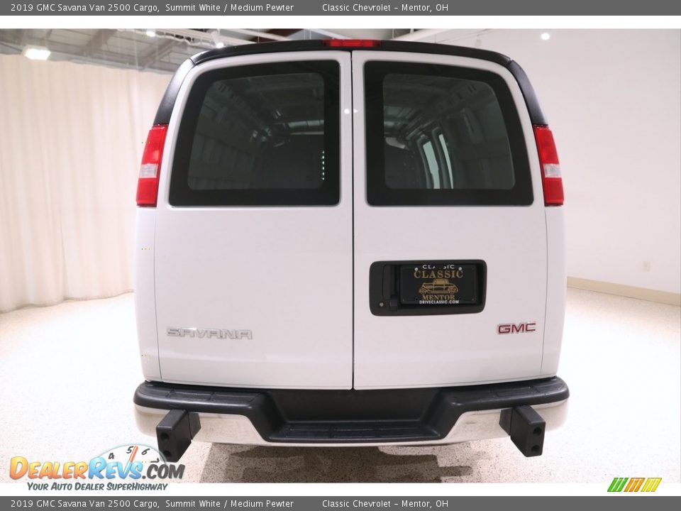 2019 GMC Savana Van 2500 Cargo Summit White / Medium Pewter Photo #17