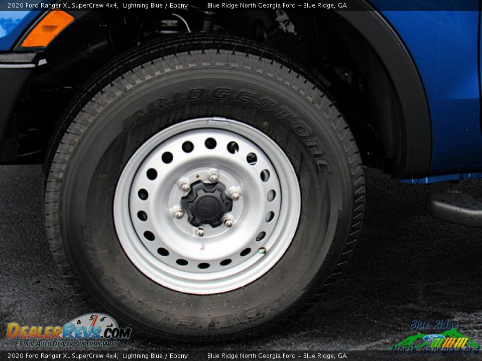 2020 Ford Ranger XL SuperCrew 4x4 Lightning Blue / Ebony Photo #9