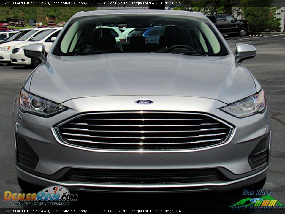 2020 Ford Fusion SE AWD Iconic Silver / Ebony Photo #8