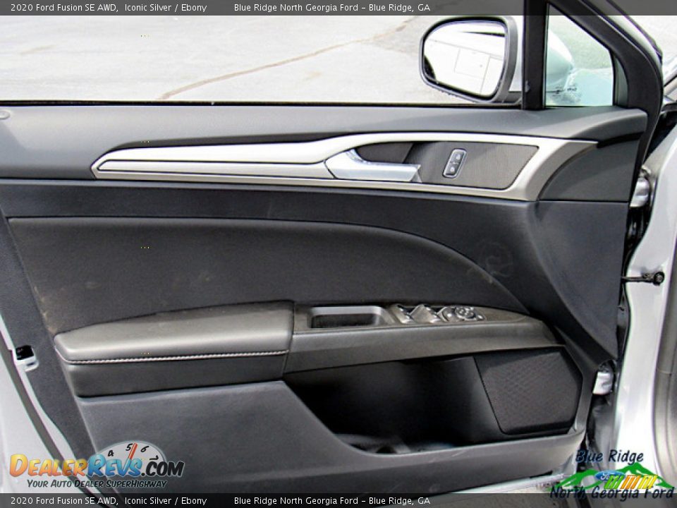 2020 Ford Fusion SE AWD Iconic Silver / Ebony Photo #10