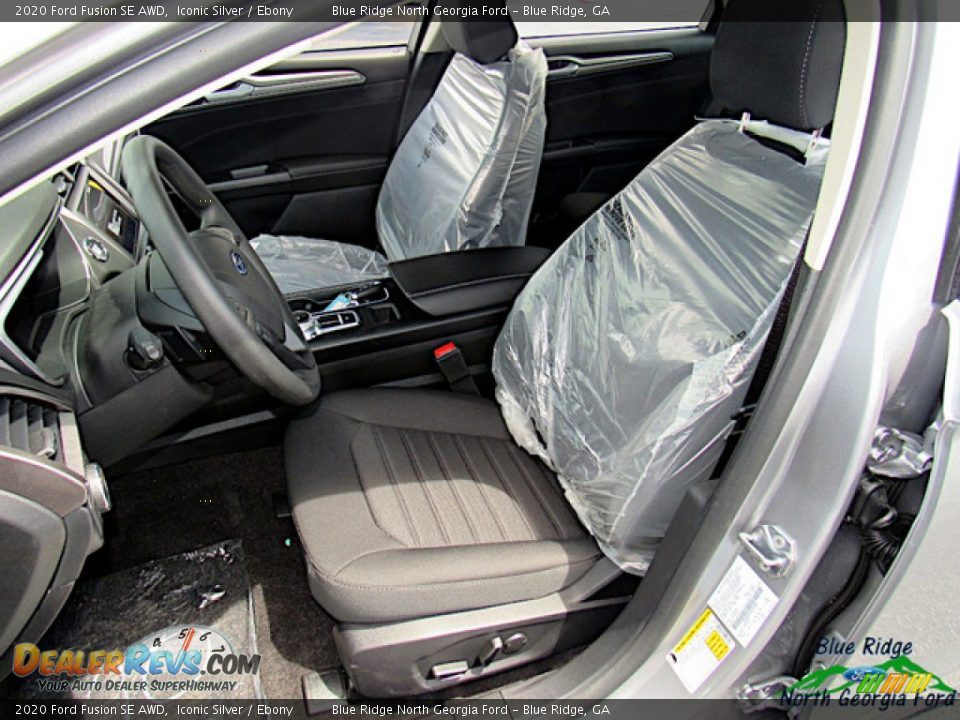 2020 Ford Fusion SE AWD Iconic Silver / Ebony Photo #11