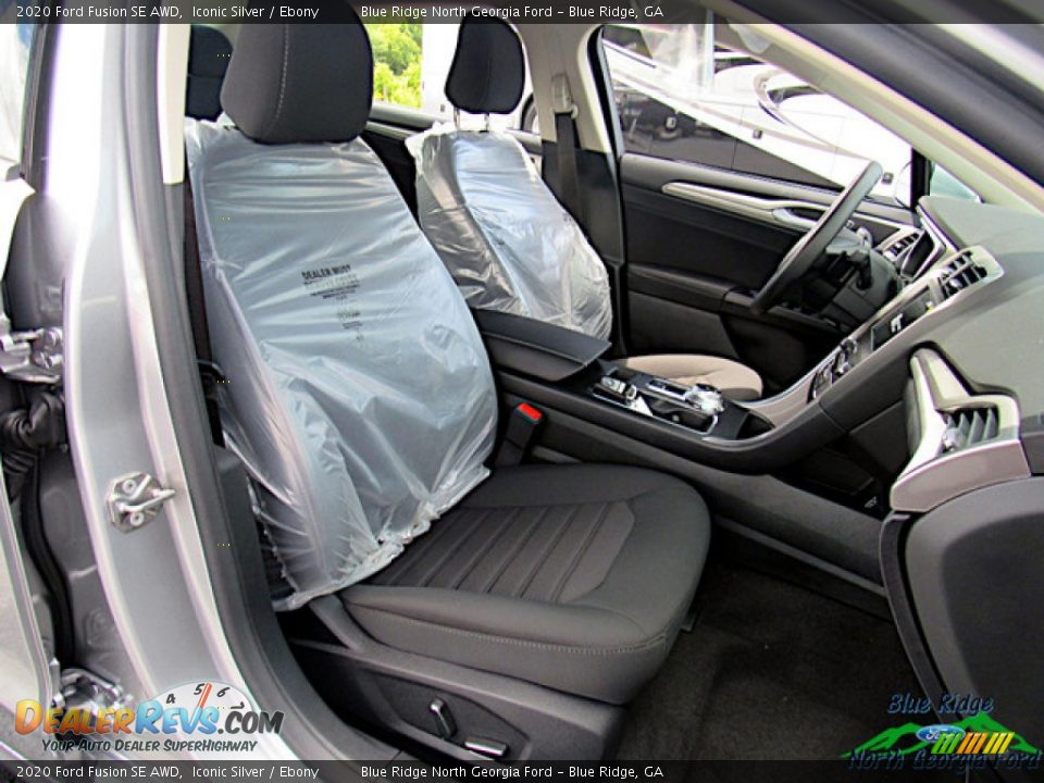2020 Ford Fusion SE AWD Iconic Silver / Ebony Photo #12