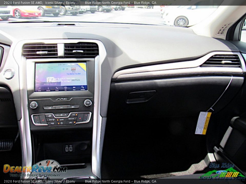 2020 Ford Fusion SE AWD Iconic Silver / Ebony Photo #16