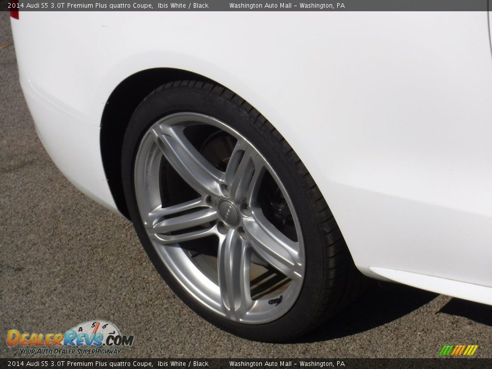 2014 Audi S5 3.0T Premium Plus quattro Coupe Ibis White / Black Photo #8