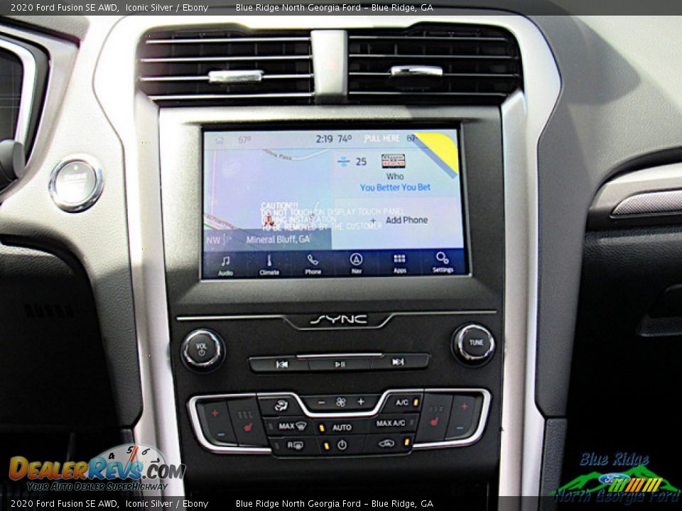 2020 Ford Fusion SE AWD Iconic Silver / Ebony Photo #18