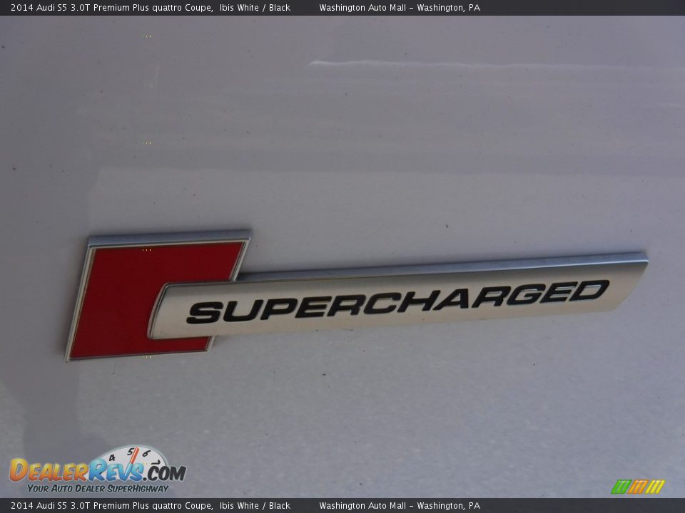 2014 Audi S5 3.0T Premium Plus quattro Coupe Ibis White / Black Photo #10