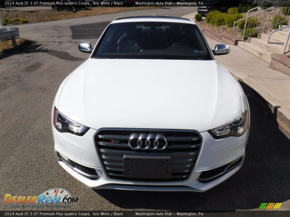 2014 Audi S5 3.0T Premium Plus quattro Coupe Ibis White / Black Photo #11