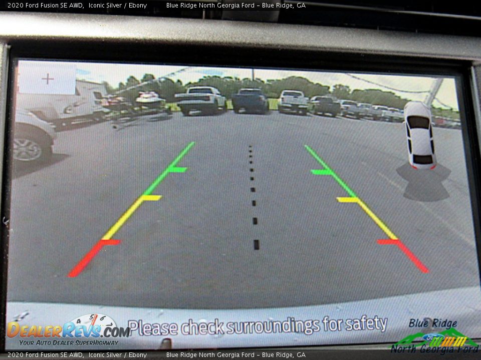 2020 Ford Fusion SE AWD Iconic Silver / Ebony Photo #20