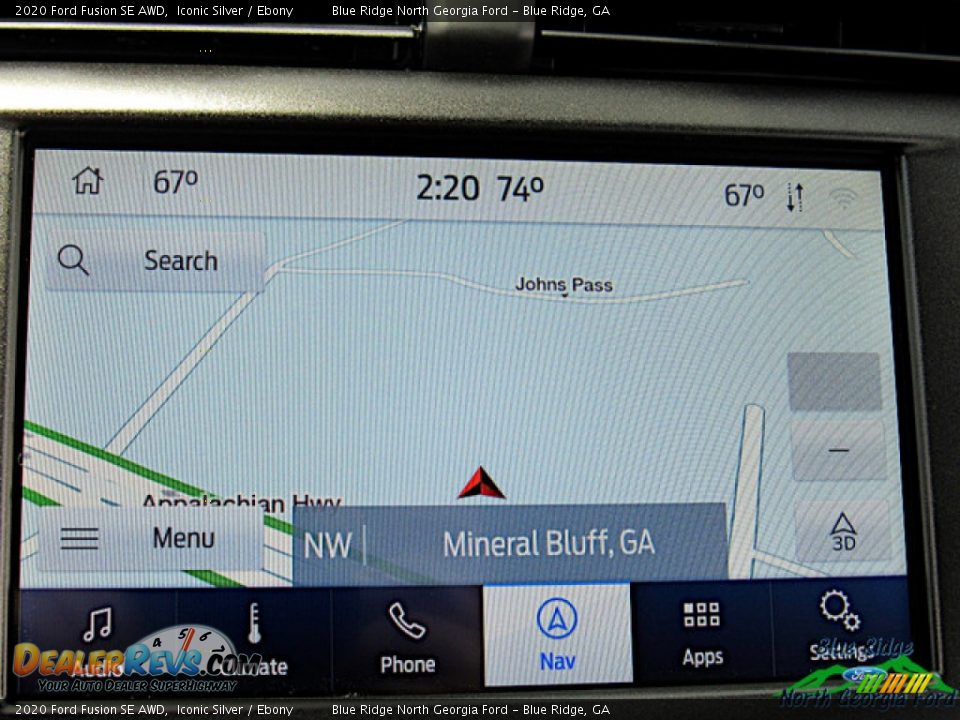 2020 Ford Fusion SE AWD Iconic Silver / Ebony Photo #21