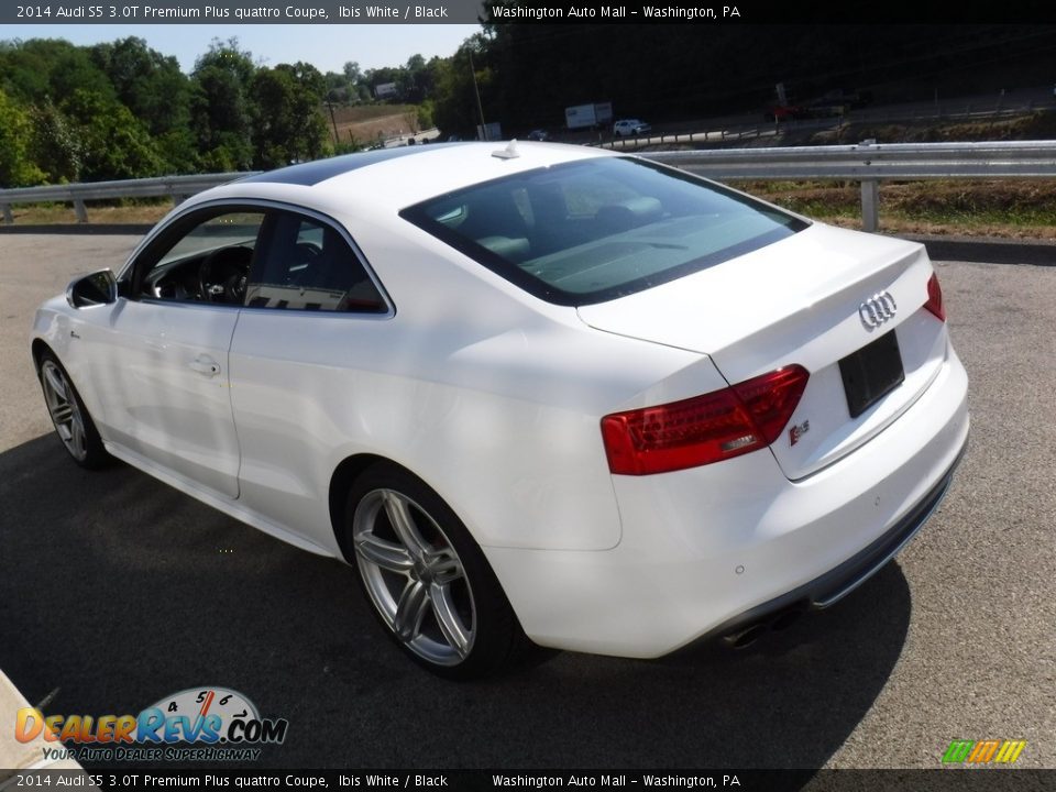 2014 Audi S5 3.0T Premium Plus quattro Coupe Ibis White / Black Photo #14