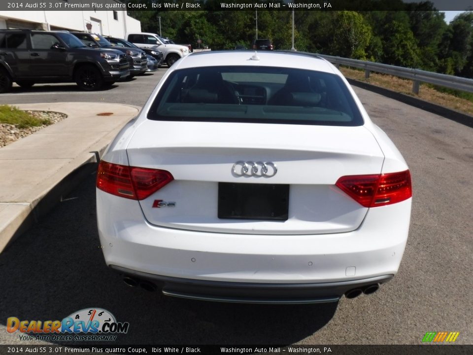 2014 Audi S5 3.0T Premium Plus quattro Coupe Ibis White / Black Photo #15