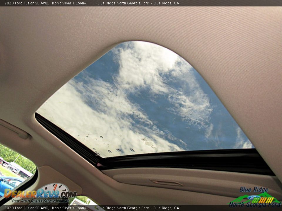 2020 Ford Fusion SE AWD Iconic Silver / Ebony Photo #25
